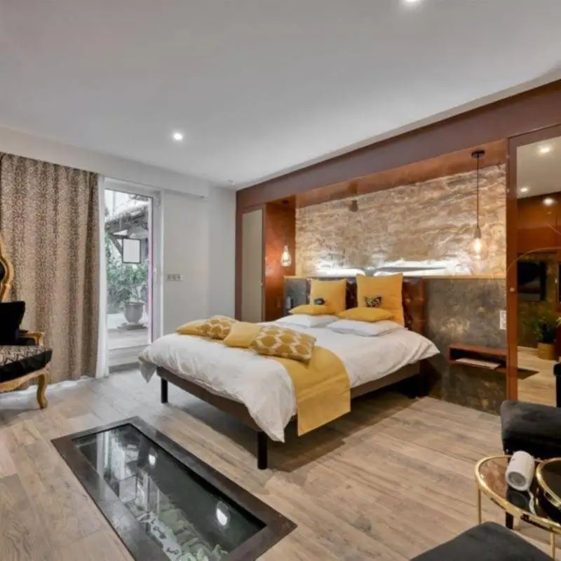 La clé secrète chambre avec jacuzzi